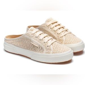 Superga 2402 MULE MACRAME SNEAKERS